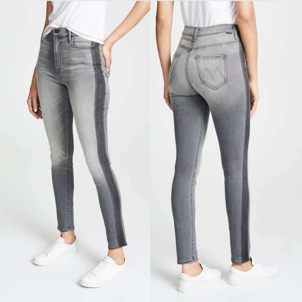 Mother The Swooner Jeans in Supermoon Stripe